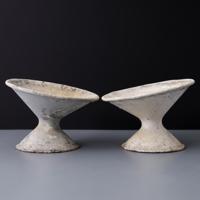 Pair of Willy Guhl DIABOLO (Off-Kilter) Planters - Sold for $1,216 on 10-10-2026 (Lot 521).jpg